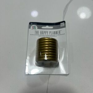 The Happy Planner Gold Expander Rings Discs, Create 365